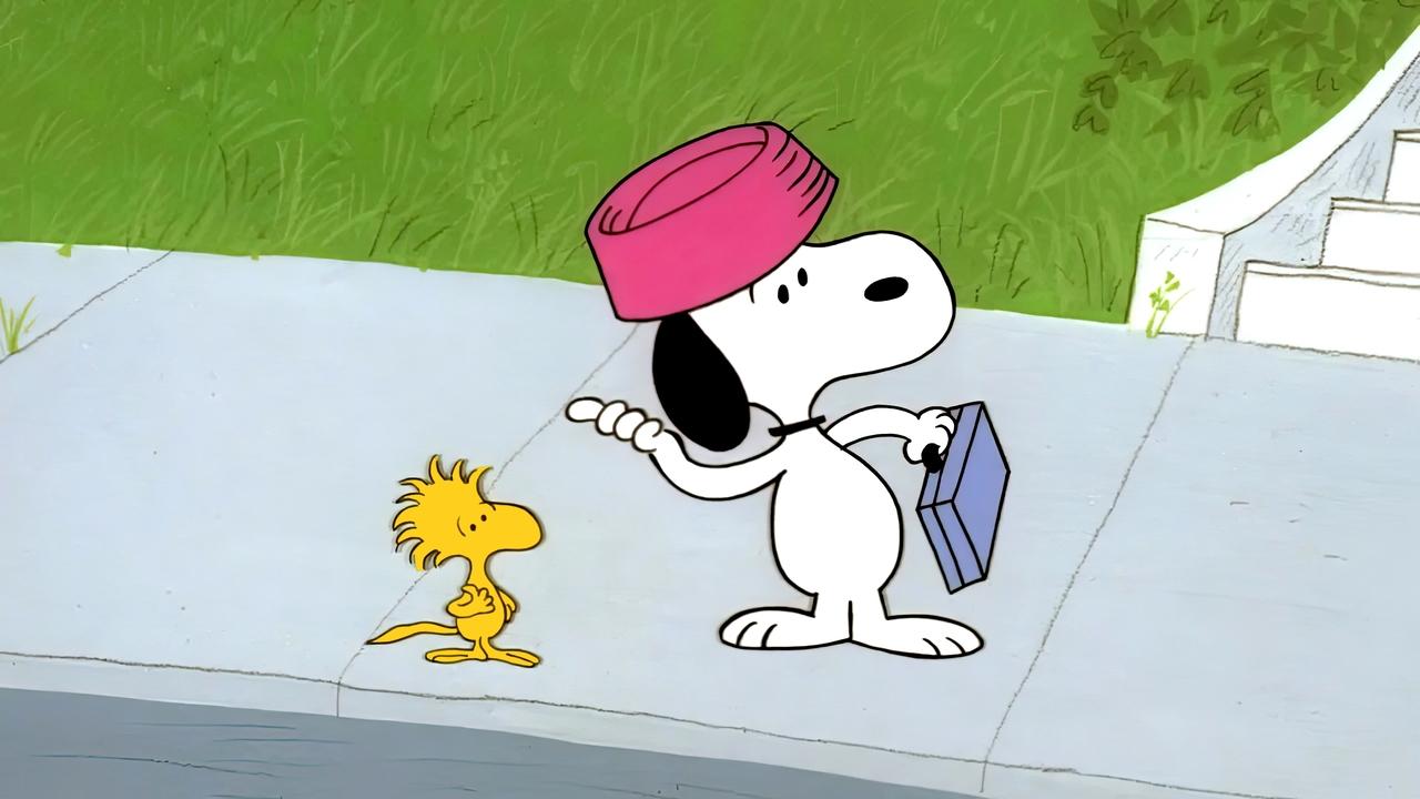 Snoopy cane contestatore