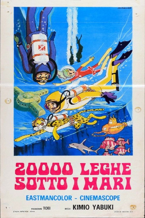 Locandina di 20.000 leghe sotto i mari