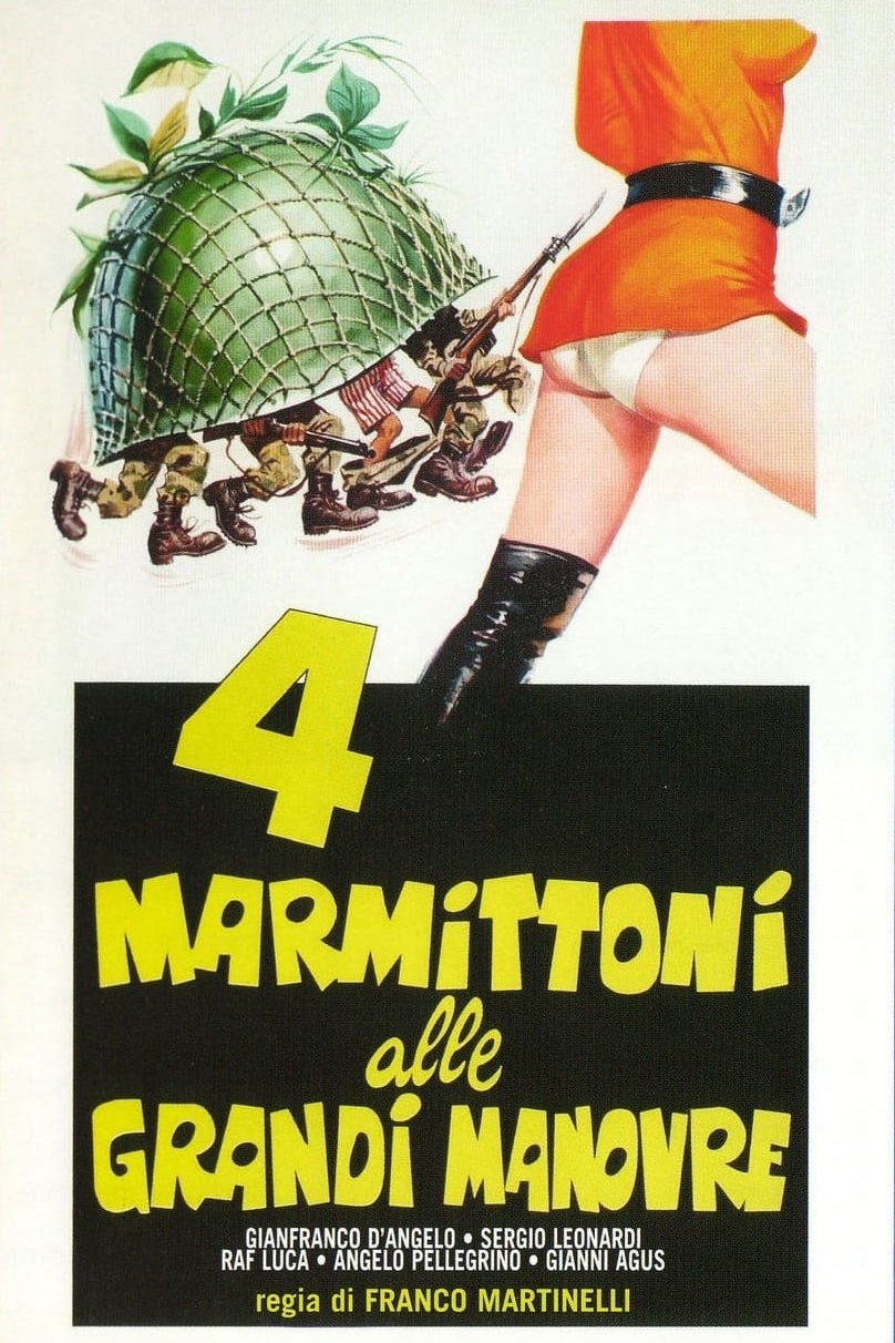 Locandina di 4 marmittoni alle grandi manovre