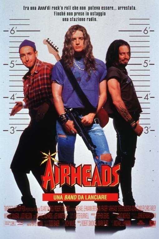 Locandina di Airheads - Una band da lanciare