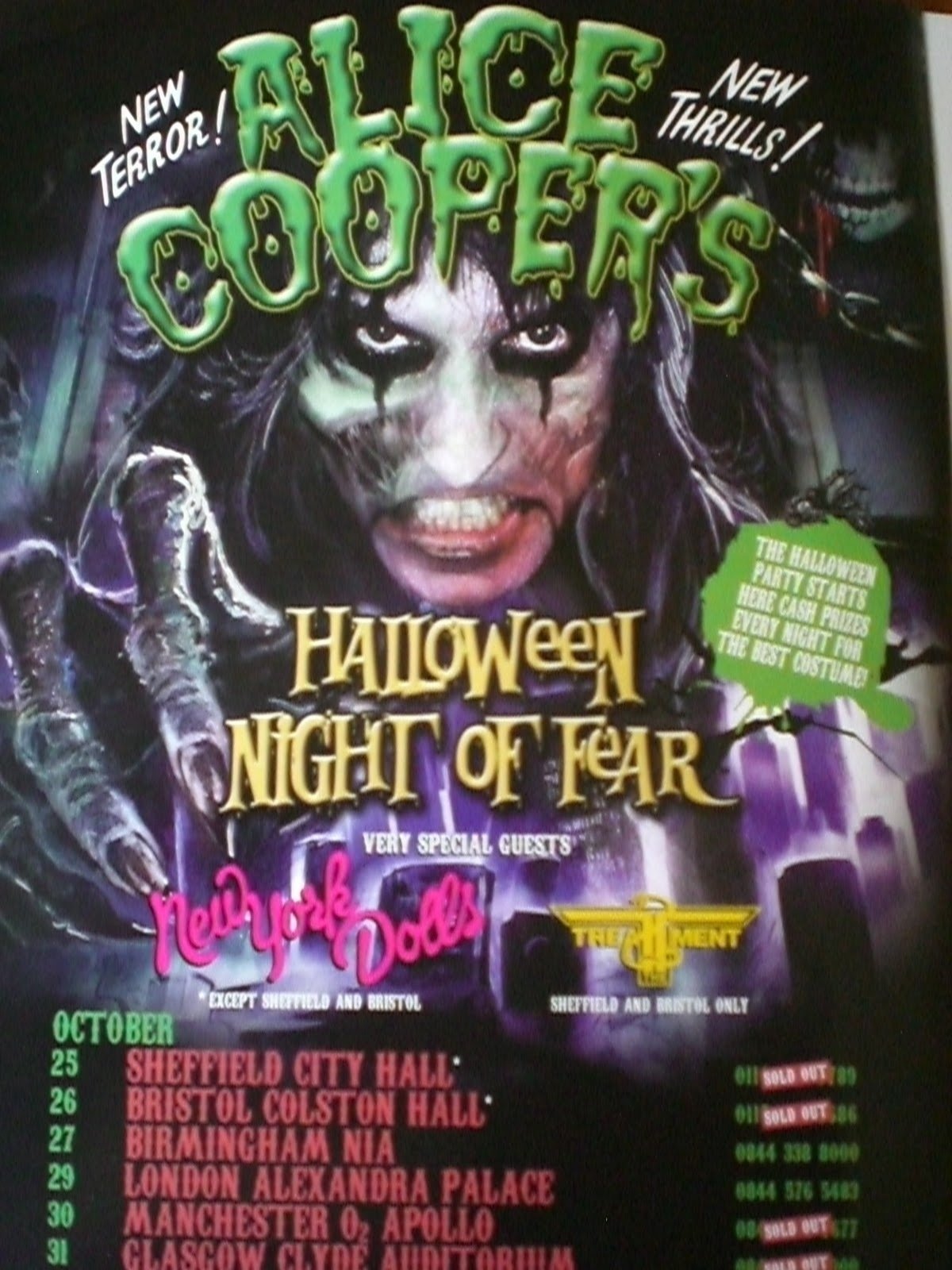 Locandina di Alice Cooper: Halloween Night of Fear