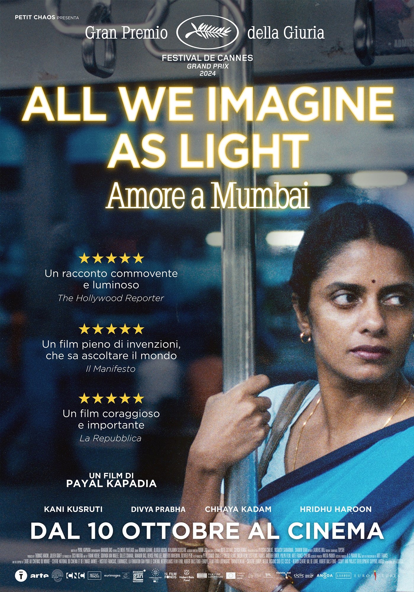 Locandina di All We Imagine as Light - Amore a Mumbai