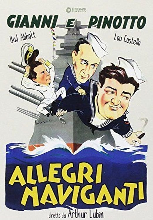Locandina di Allegri naviganti