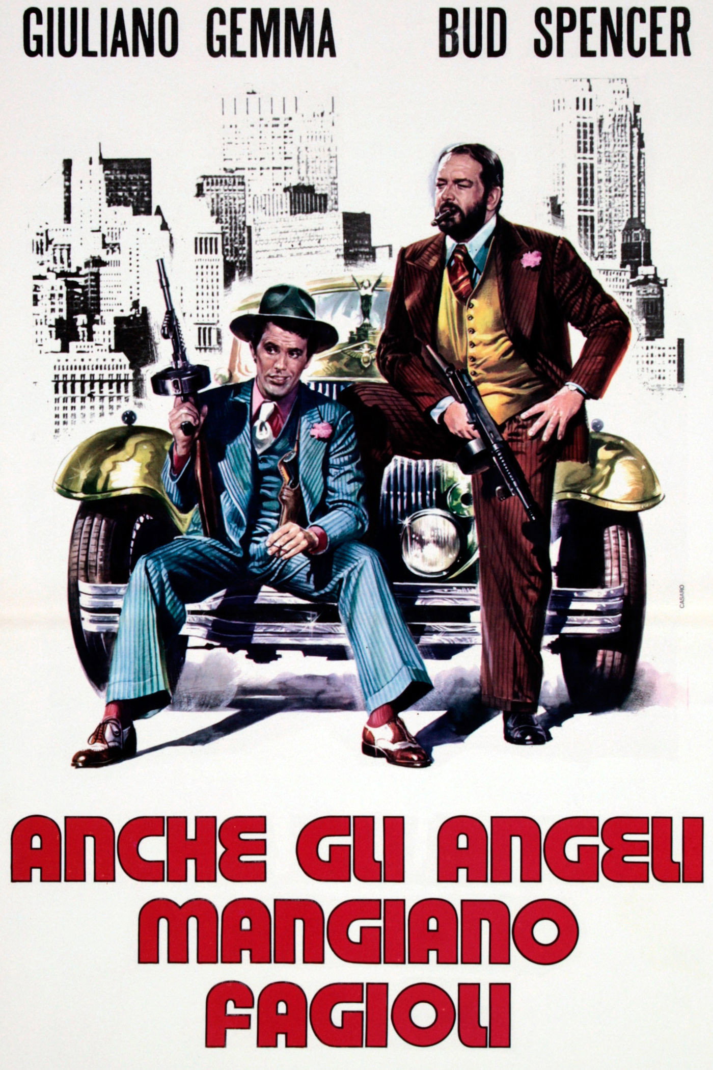 Locandina di Anche gli angeli mangiano fagioli