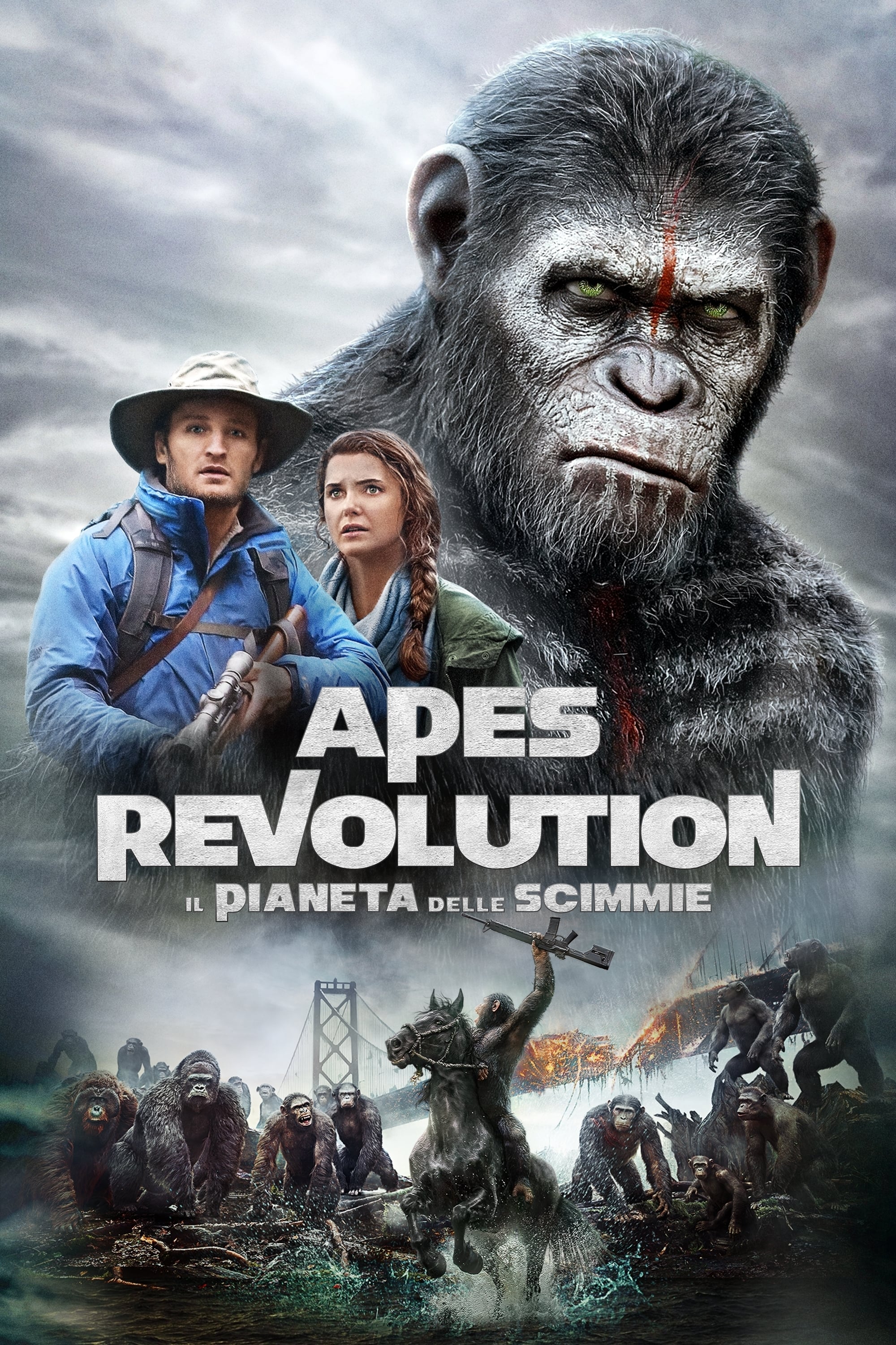 Locandina di Apes Revolution - Il pianeta delle scimmie