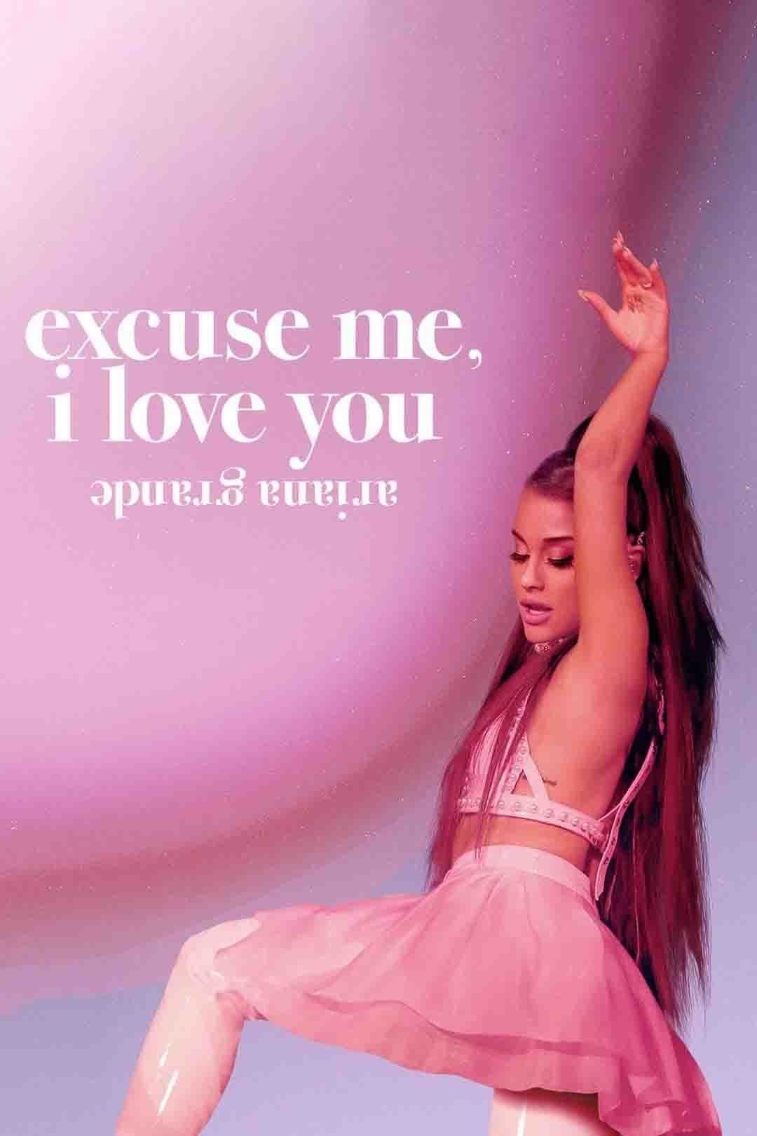 Locandina di Ariana Grande - excuse me, i love you