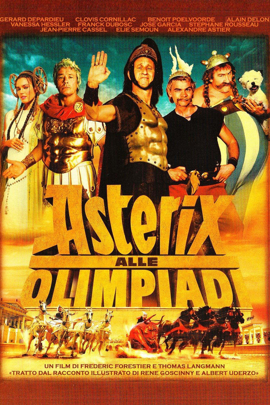 Locandina di Asterix alle olimpiadi