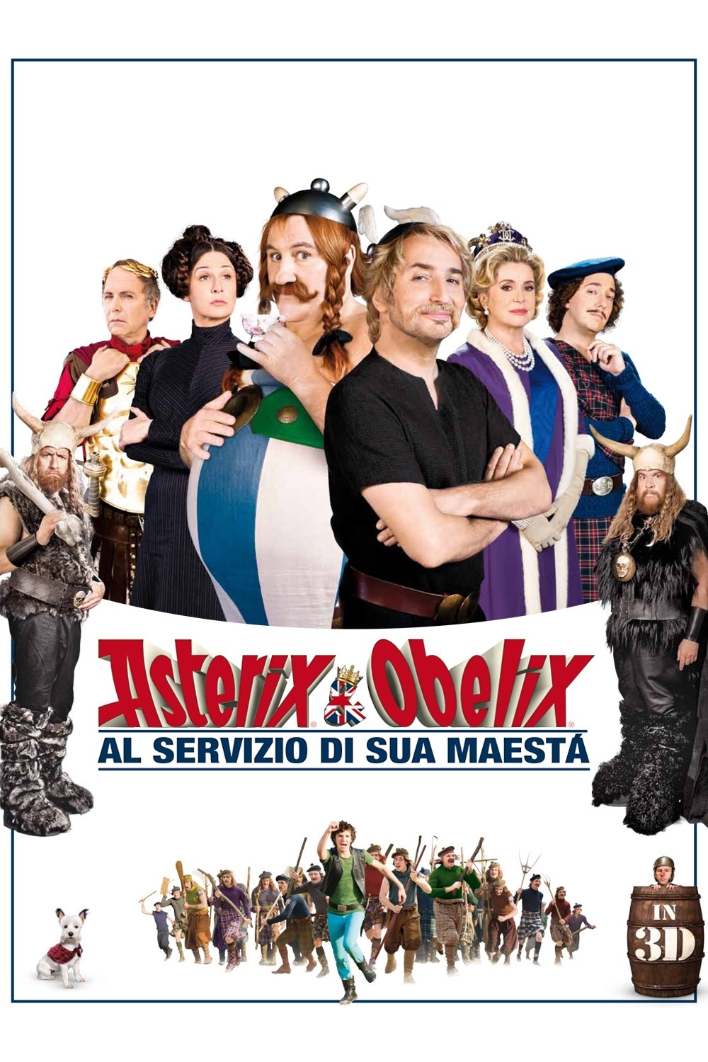 Locandina di Asterix & Obelix al servizio di sua Maestà