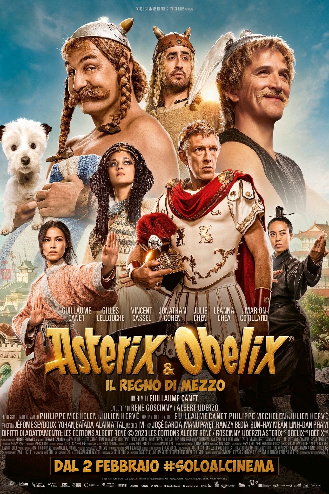 Locandina di Asterix & Obelix - Il regno di mezzo