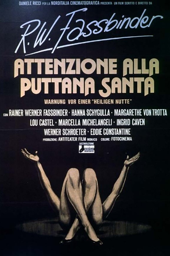 Locandina di Attenzione alla puttana santa!