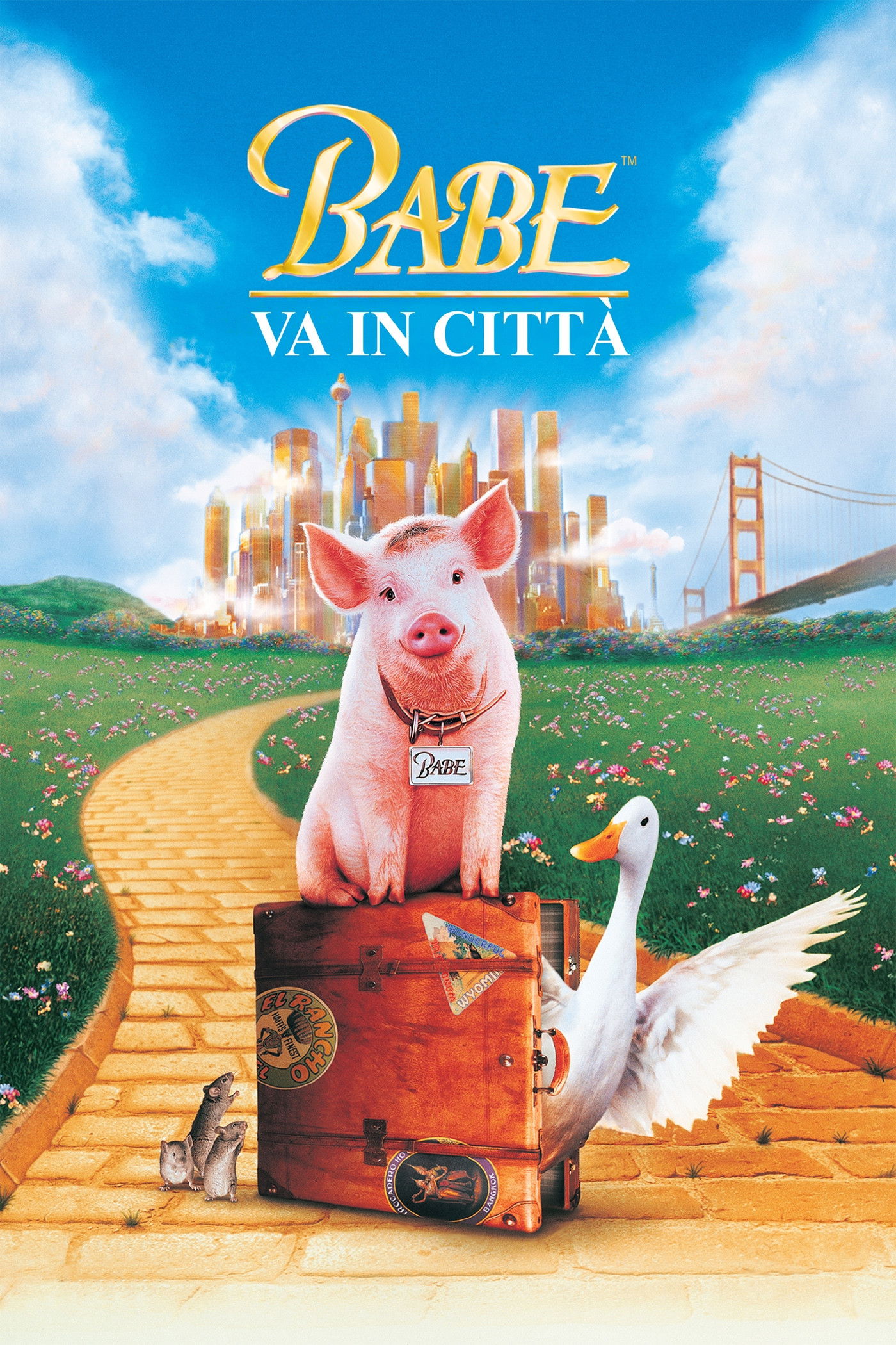Locandina di Babe va in città