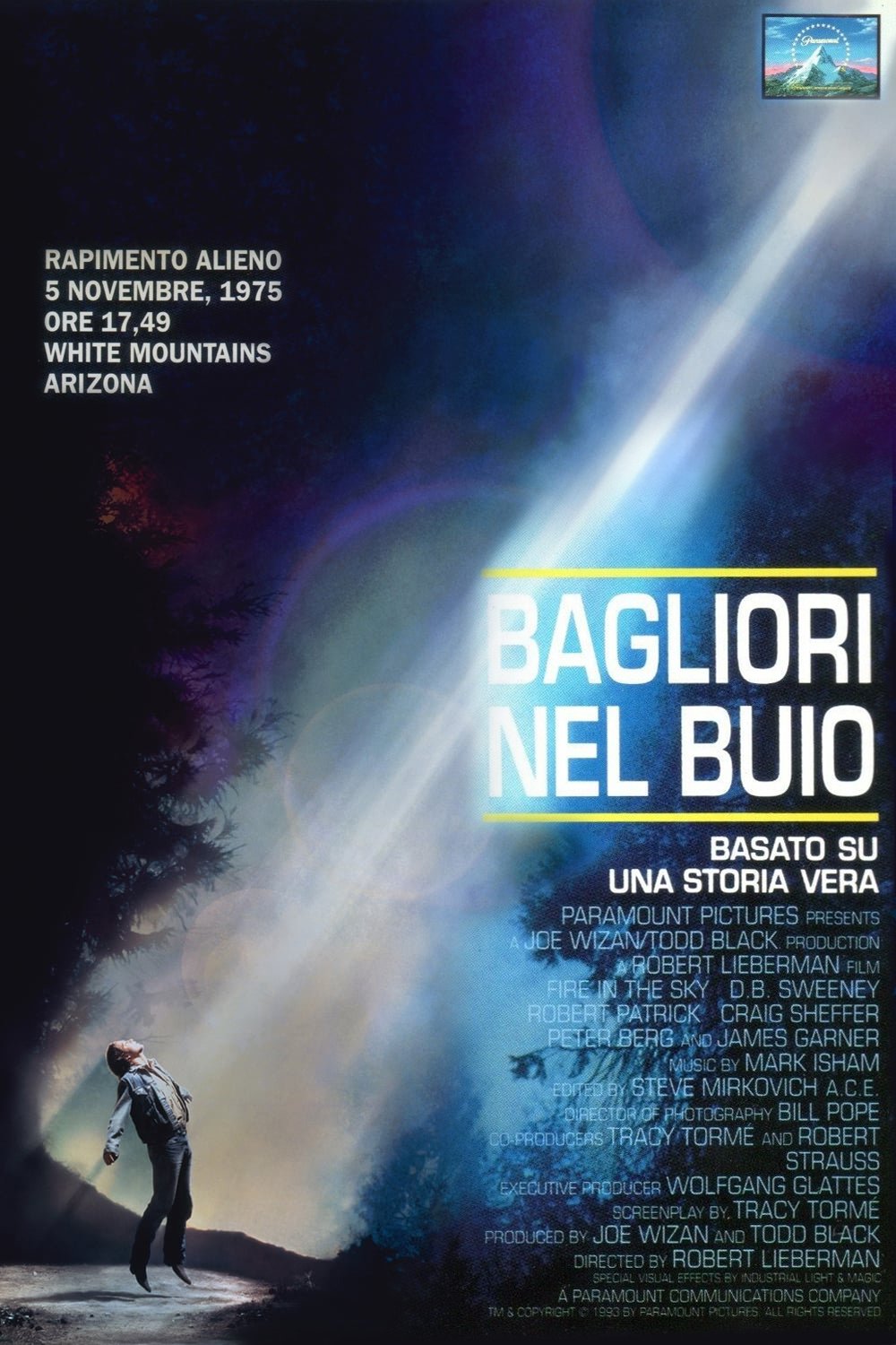 Locandina di Bagliori nel buio