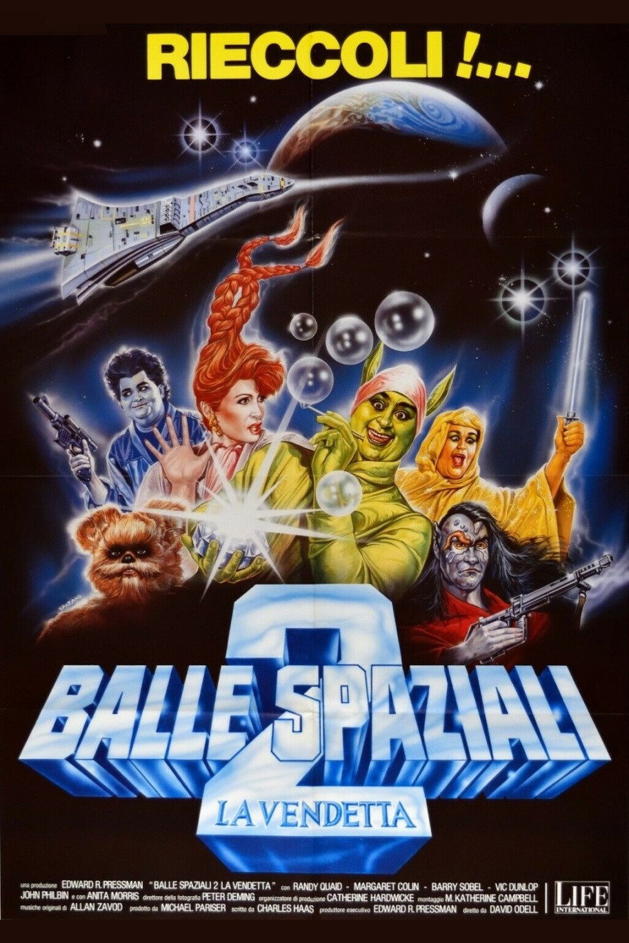 Locandina di Balle spaziali 2 - La vendetta
