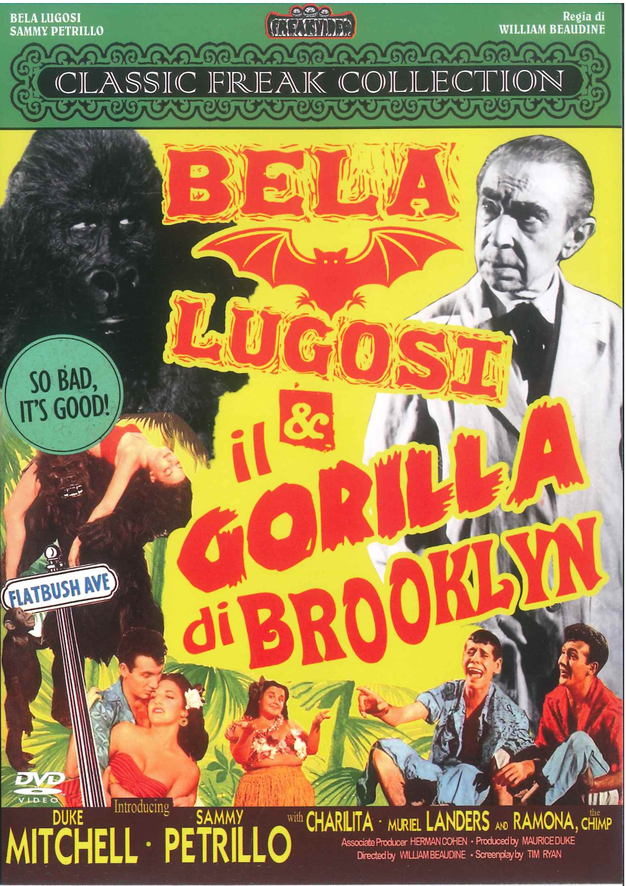 Locandina di Bela Lugosi & il Gorilla di Brooklyn