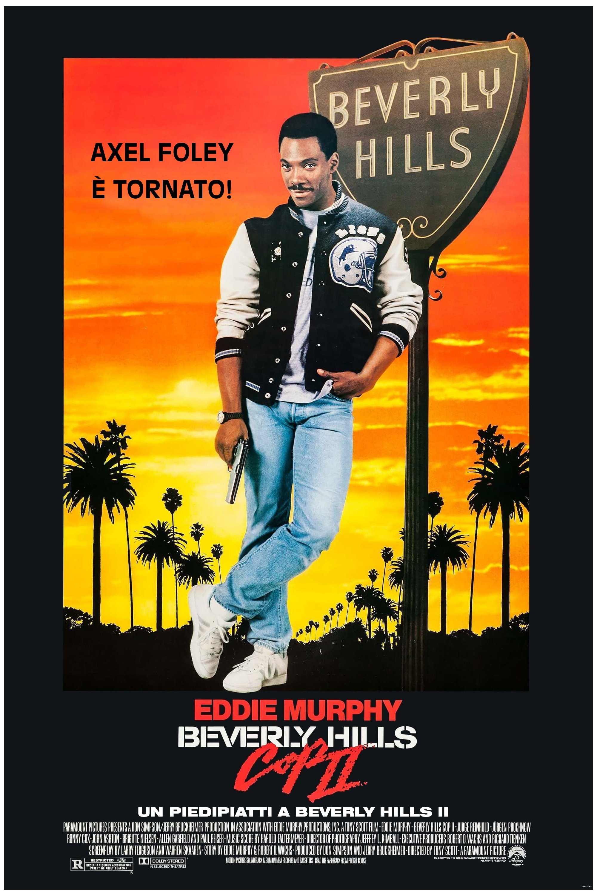 Locandina di Beverly Hills Cop II - Un piedipiatti a Beverly Hills II