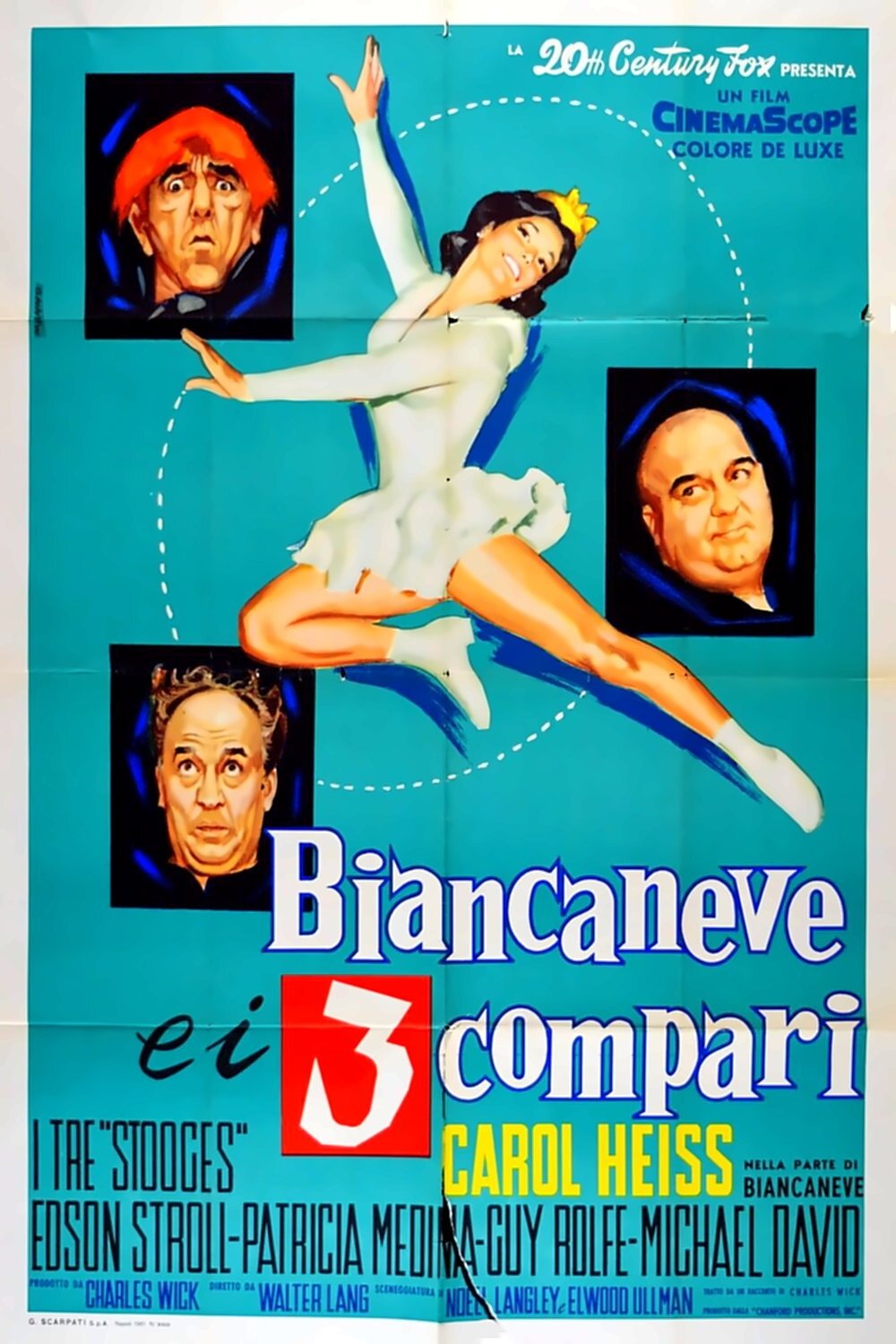 Locandina di Biancaneve e i tre compari