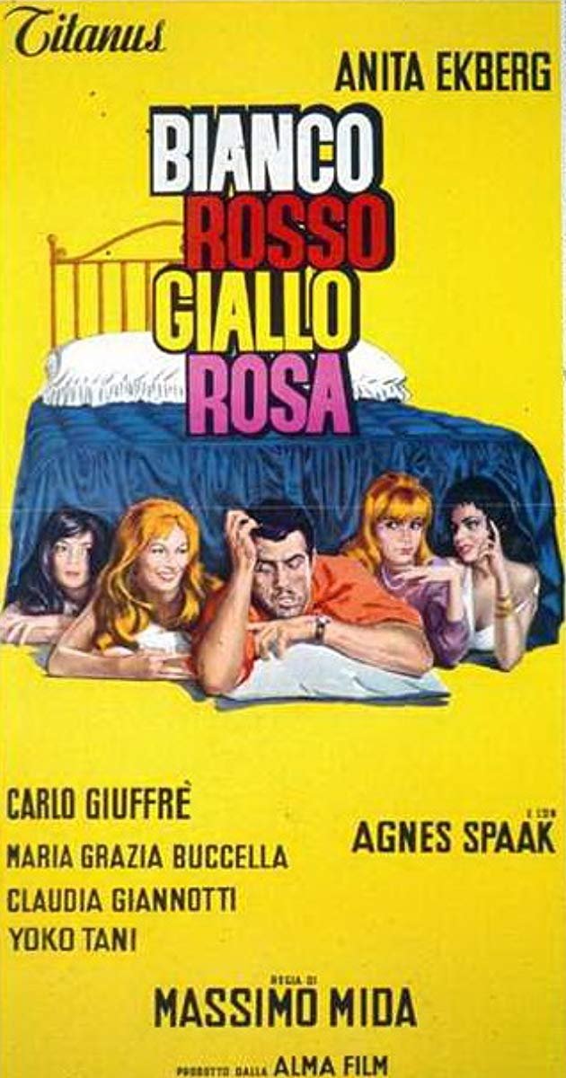 Locandina di Bianco, rosso, giallo, rosa