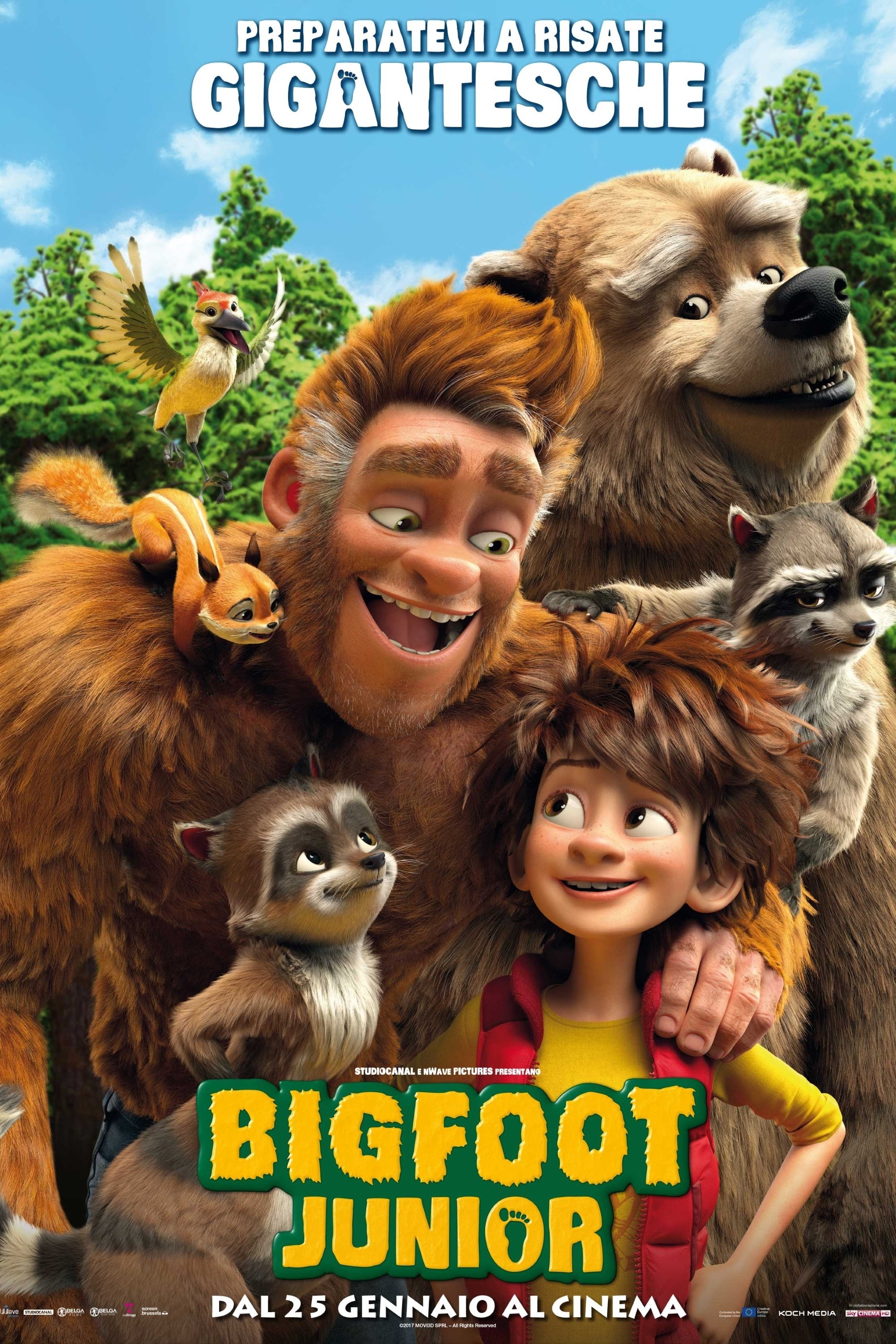 Locandina di Bigfoot junior