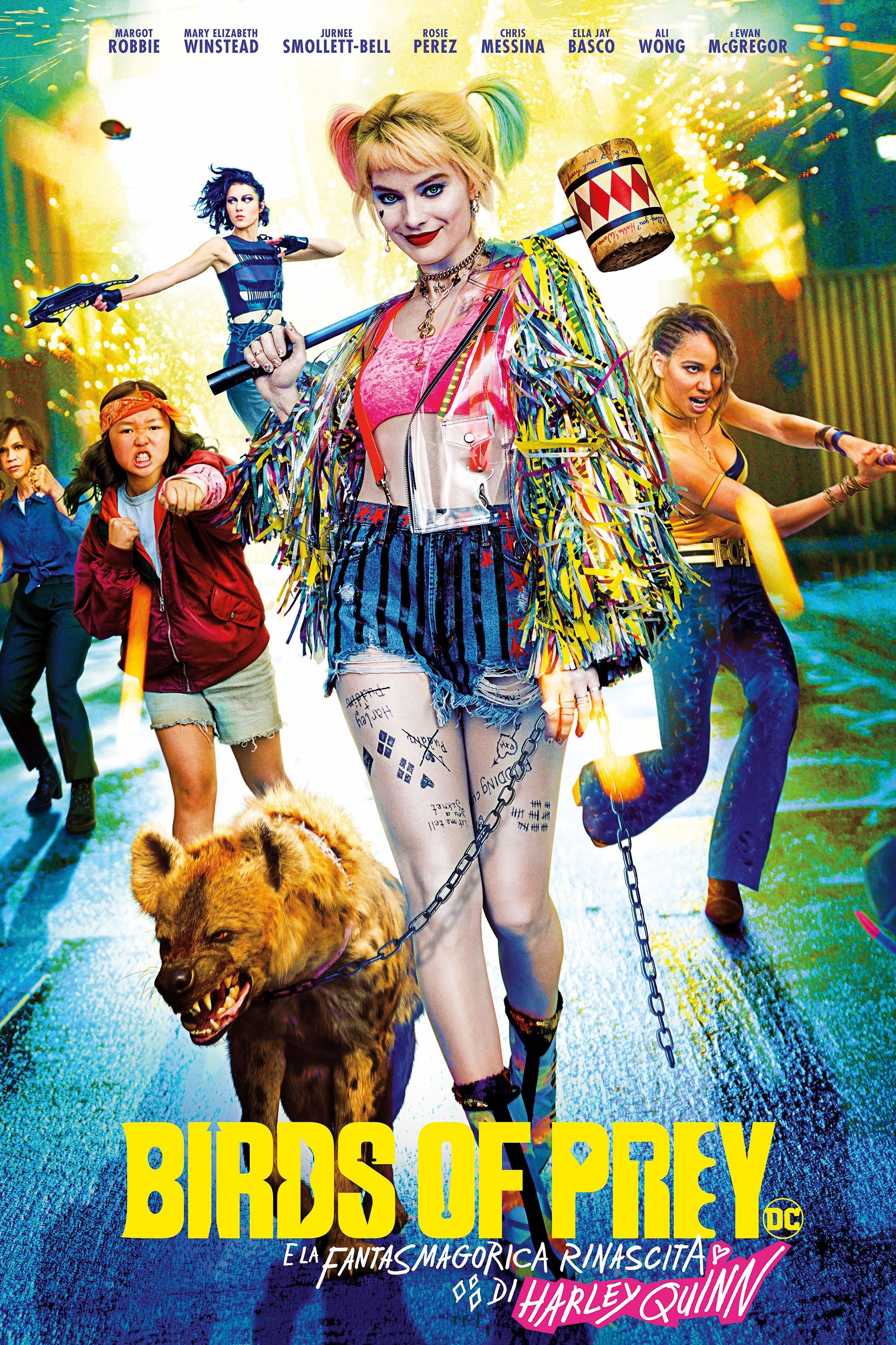 Locandina di Birds of Prey e la fantasmagorica rinascita di Harley Quinn
