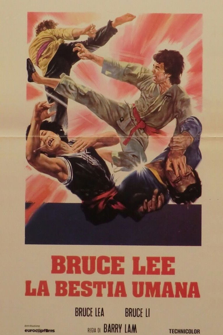 Locandina di Bruce Lee la bestia umana