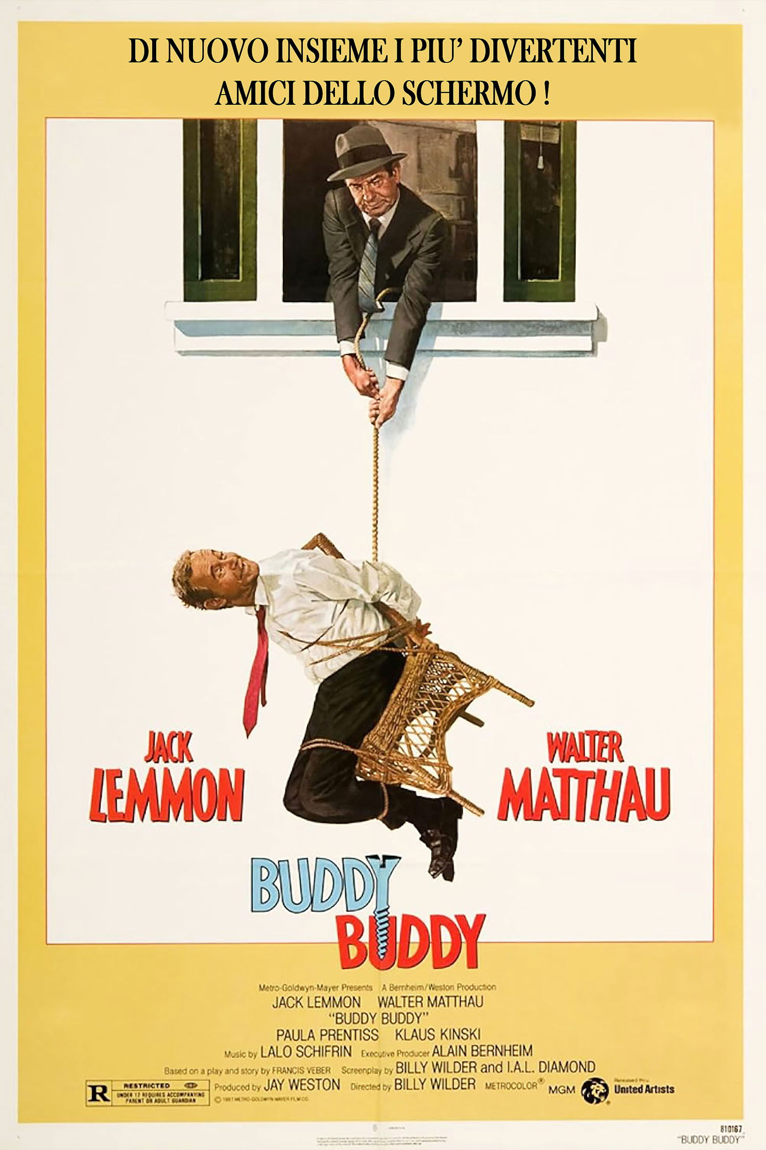 Locandina di Buddy Buddy