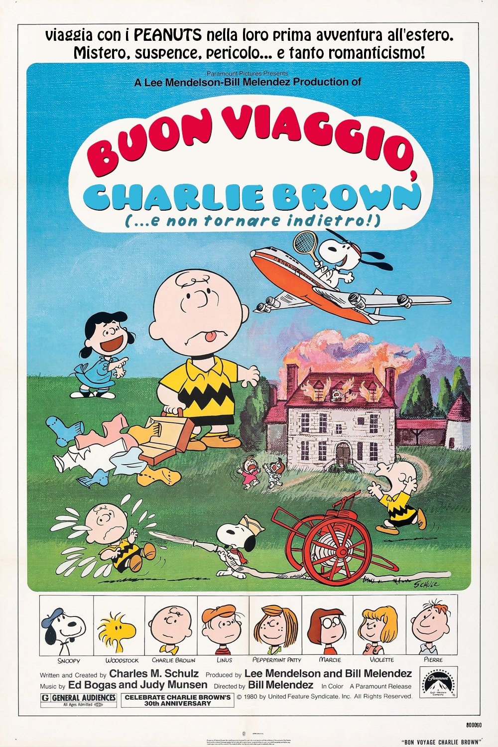 Locandina di Buon viaggio, Charlie Brown (...e non tornare indietro!)