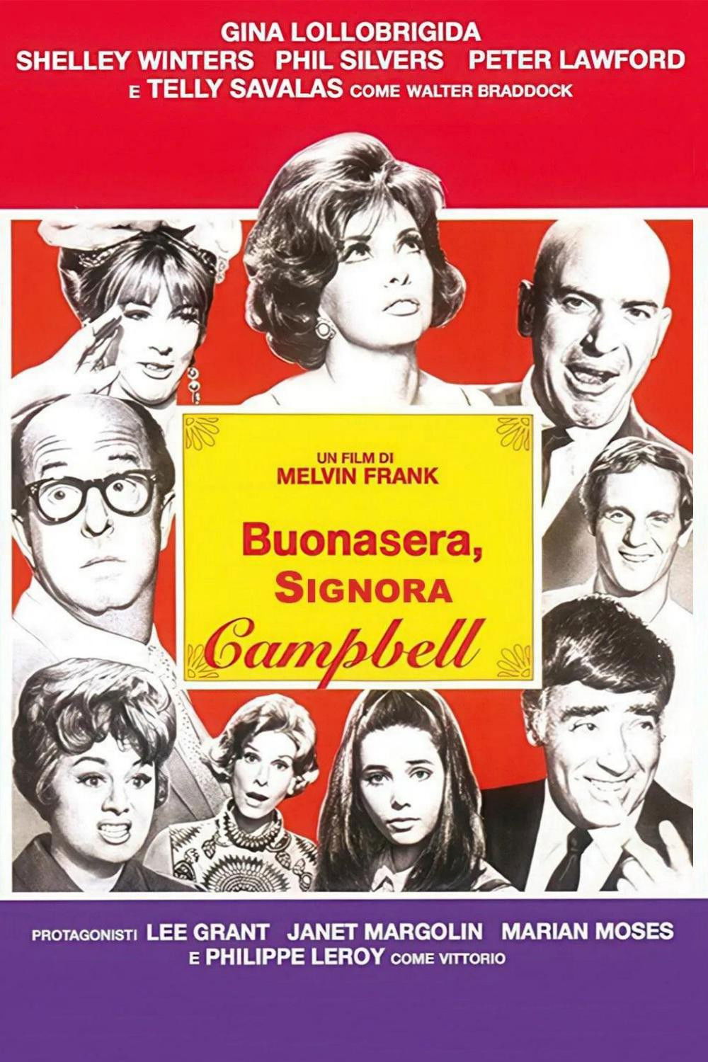 Locandina di Buonasera, signora Campbell