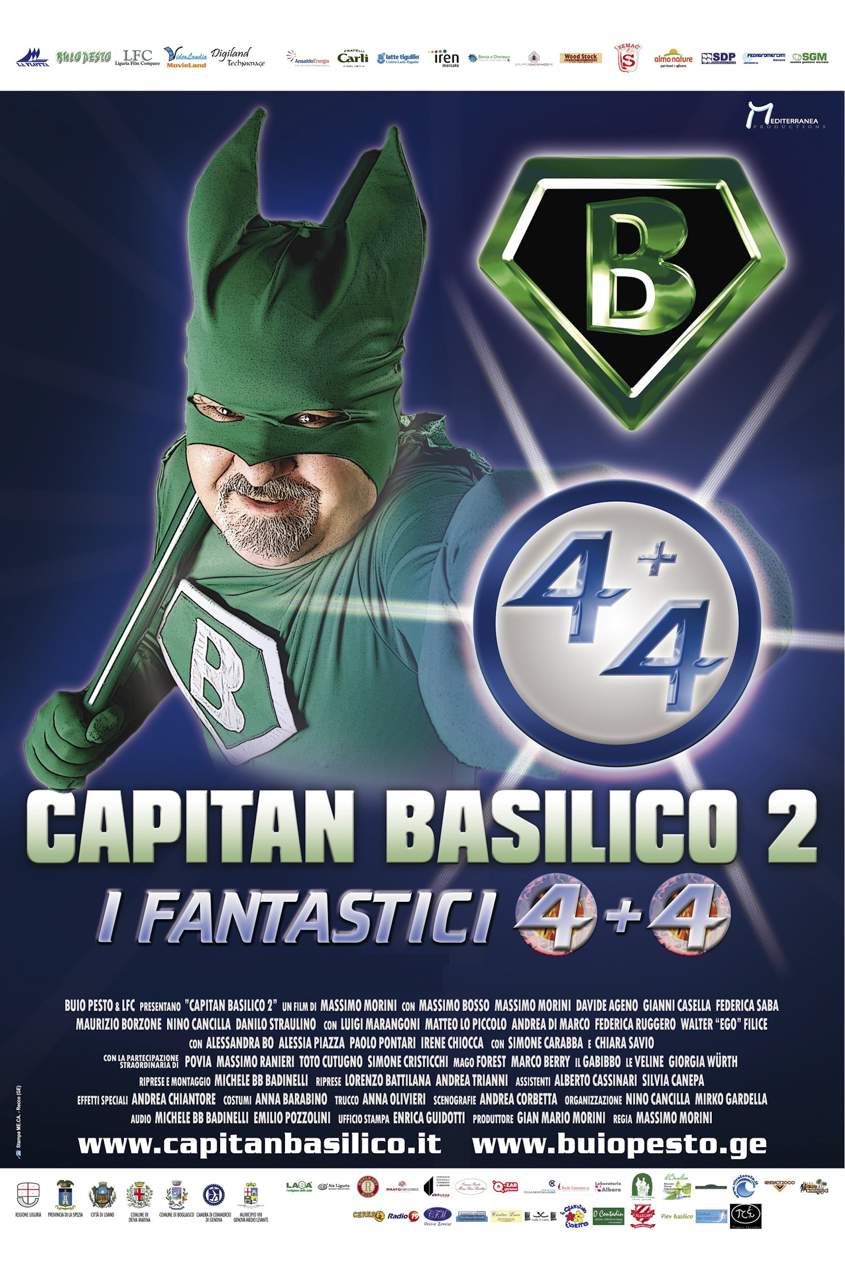 Locandina di Capitan Basilico 2 - I Fantastici 4+4