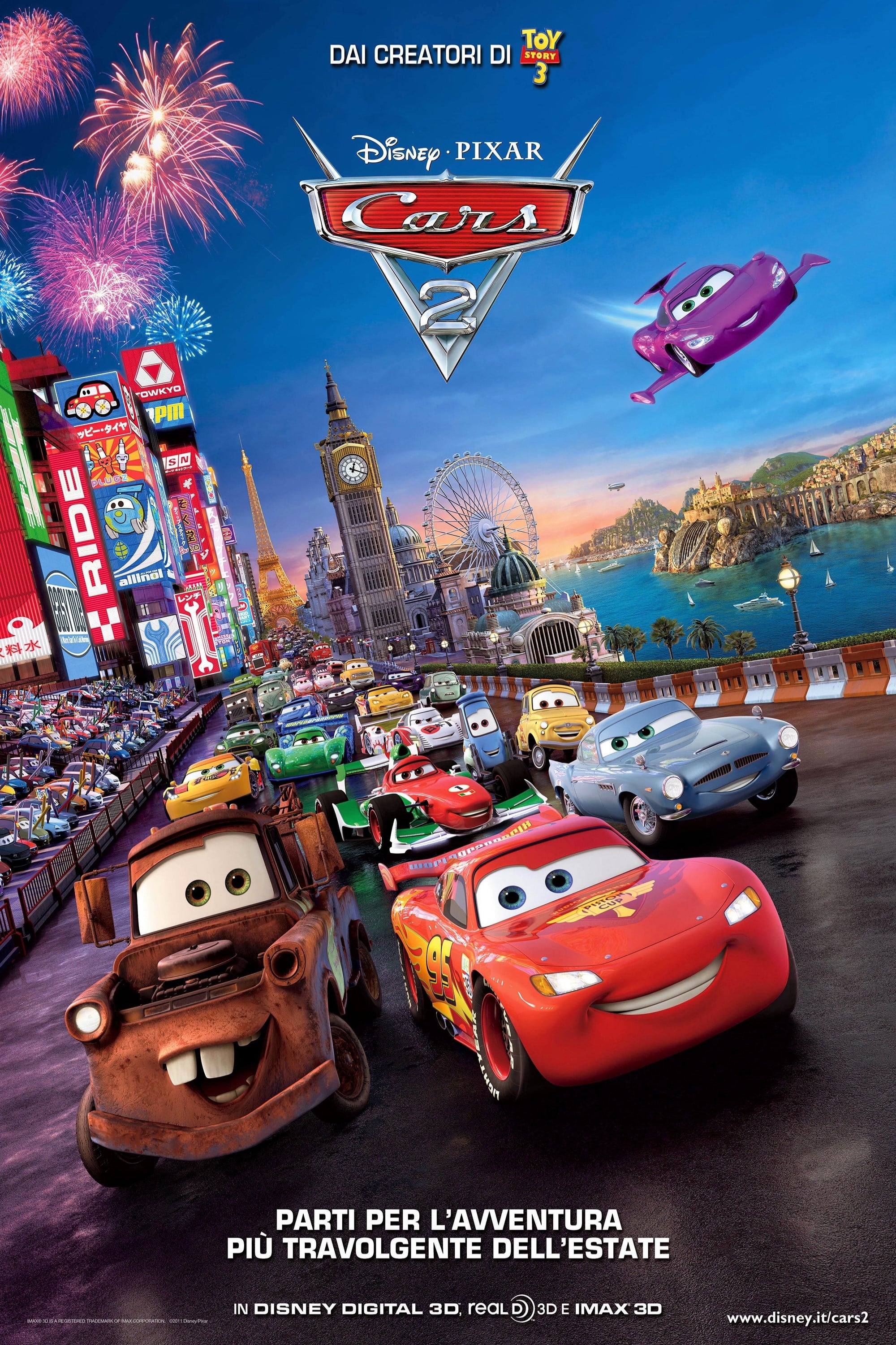 Locandina di Cars 2