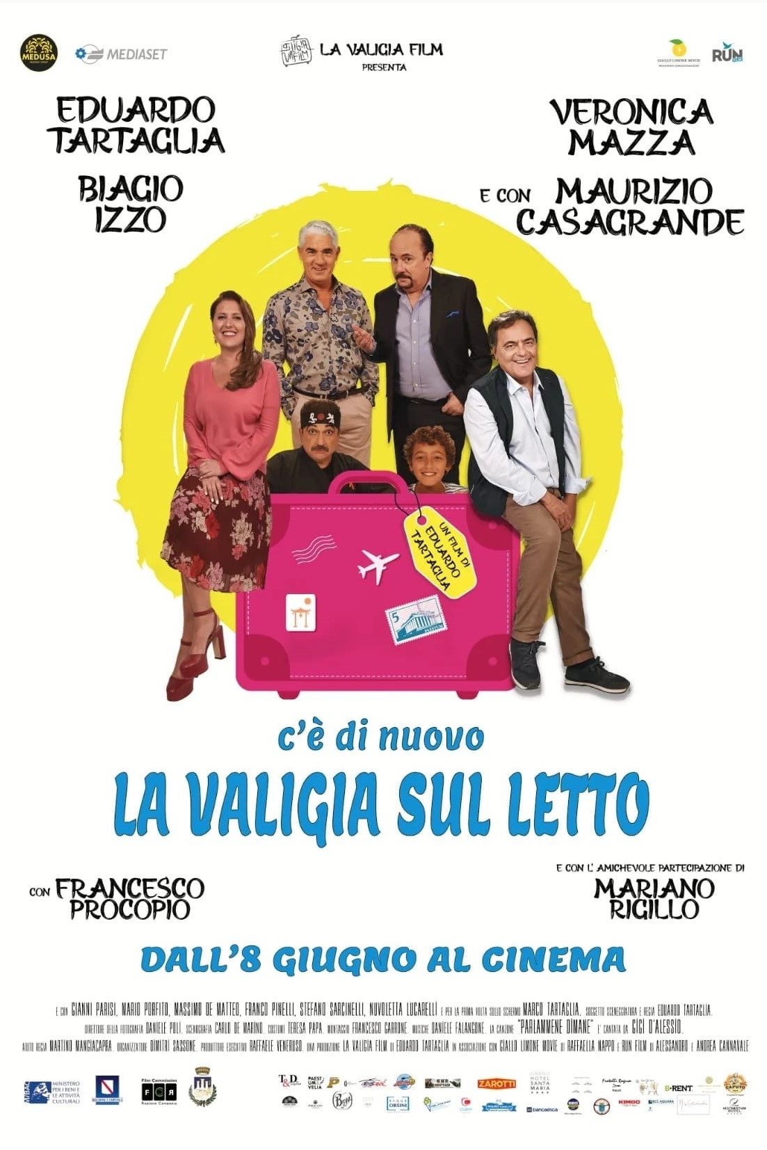 Locandina di C'è di nuovo la valigia sul letto