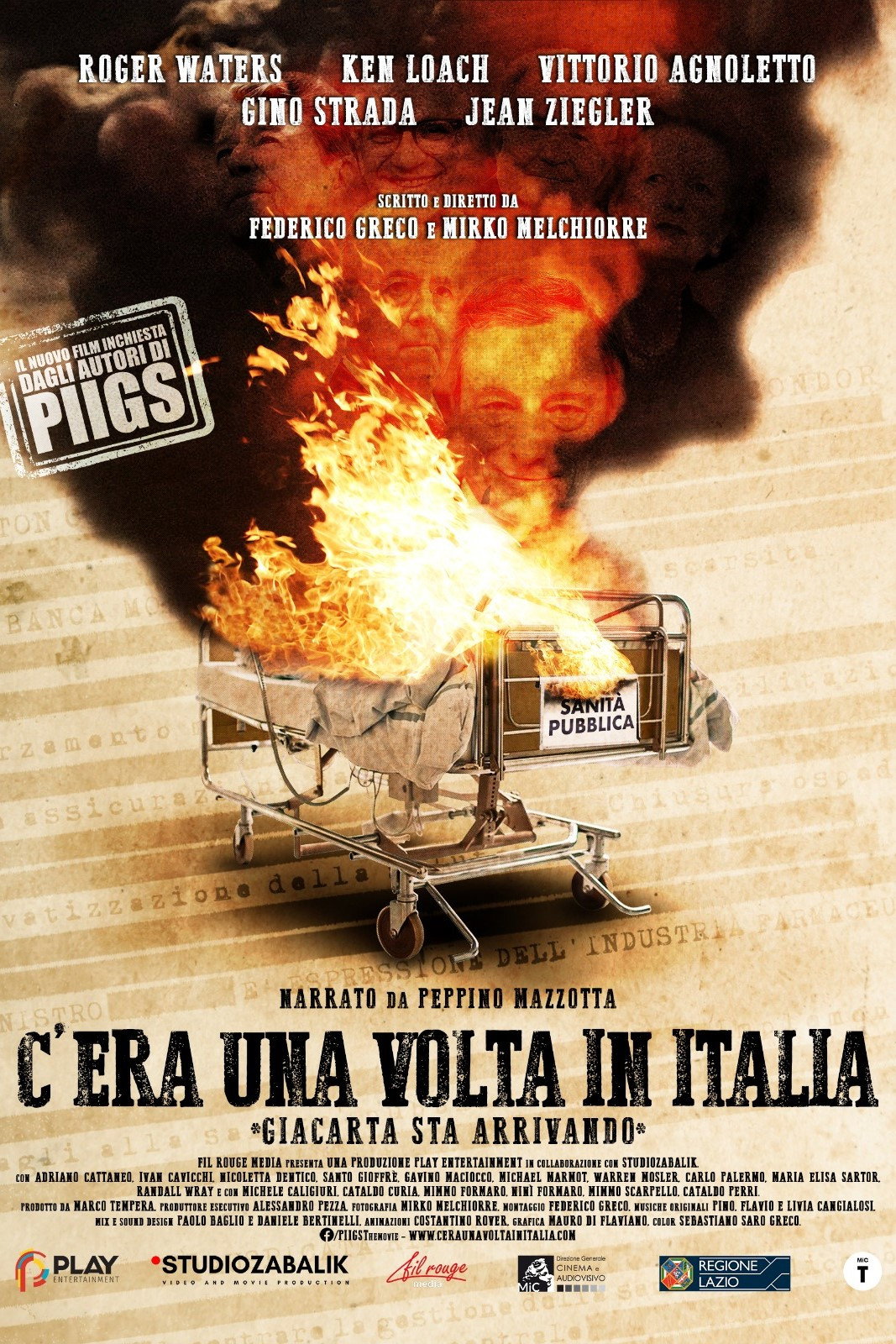 Locandina di C'era una volta in Italia - Giacarta sta arrivando