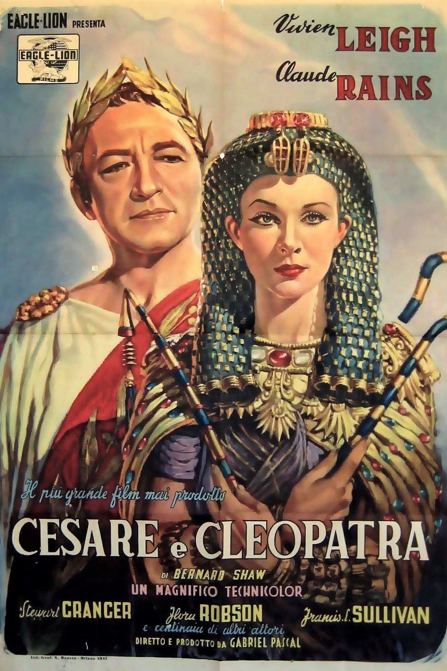 Locandina di Cesare e Cleopatra