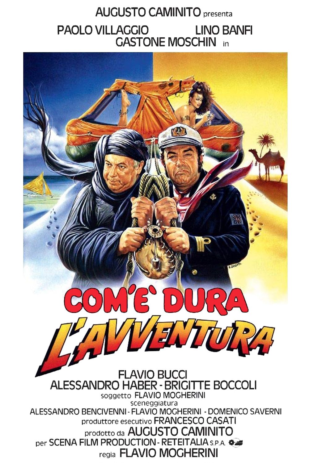 Locandina di Com'è dura l'avventura