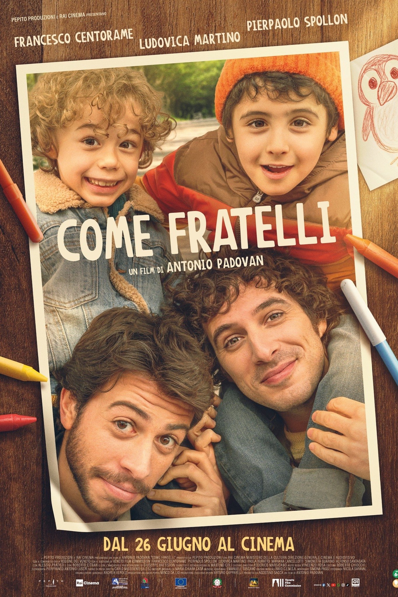 Locandina di Come fratelli