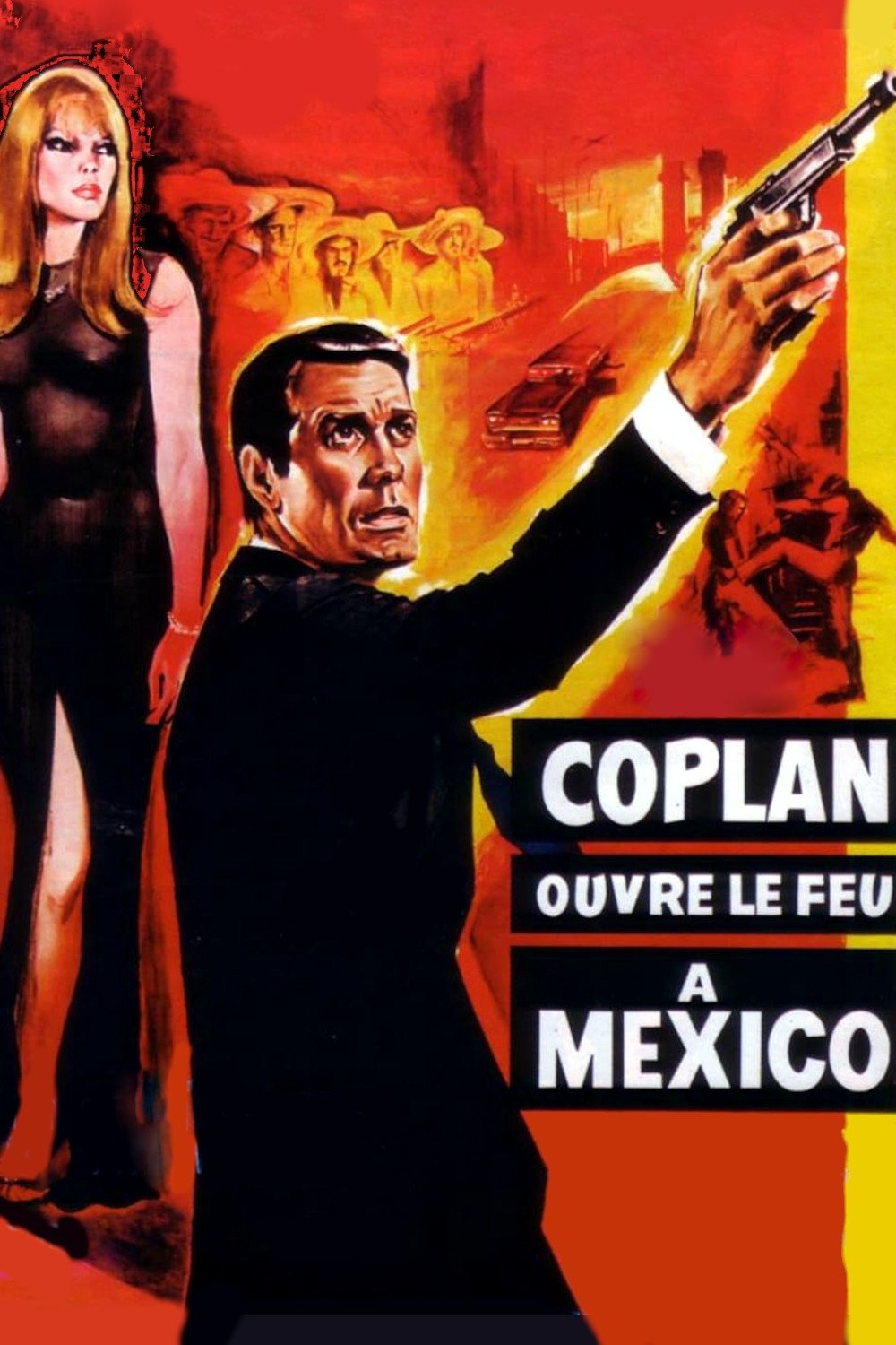 Locandina di Coplan ouvre le feu à Mexico