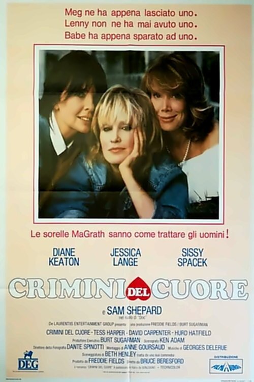 Locandina di Crimini del cuore