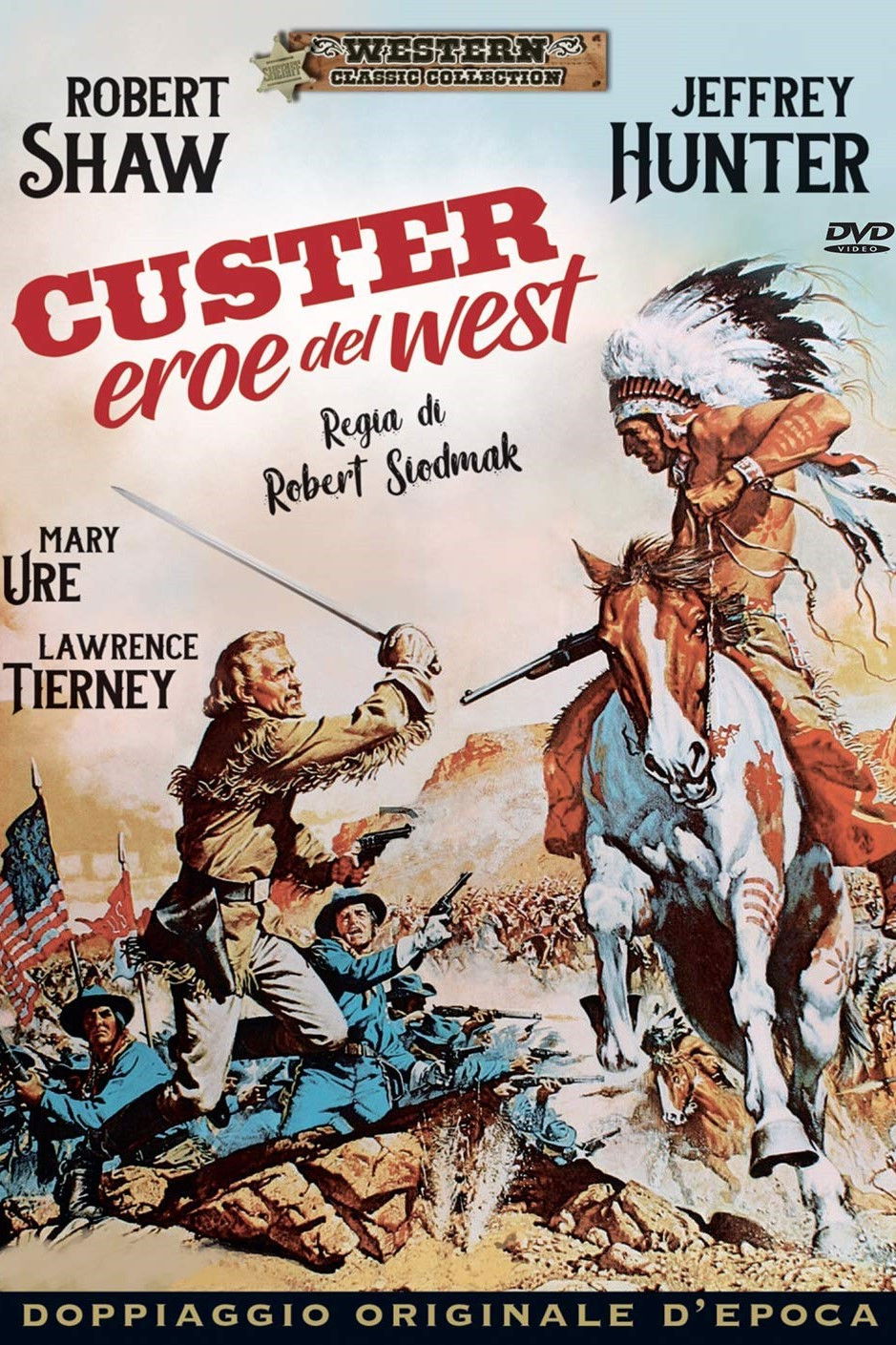 Locandina di Custer eroe del West