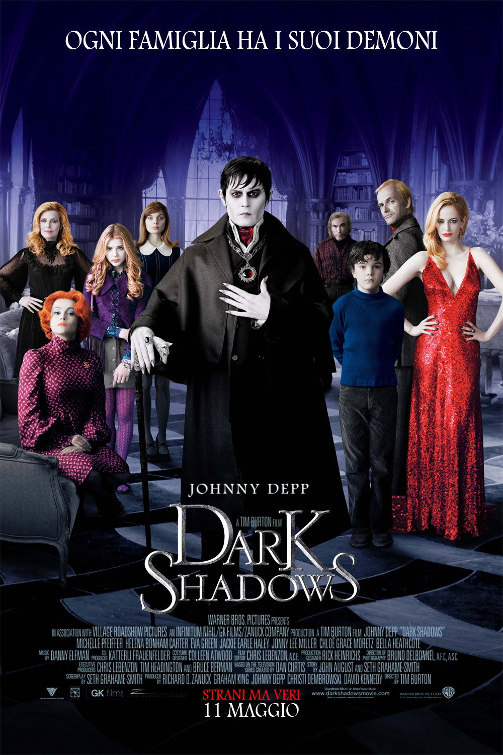 Locandina di Dark Shadows