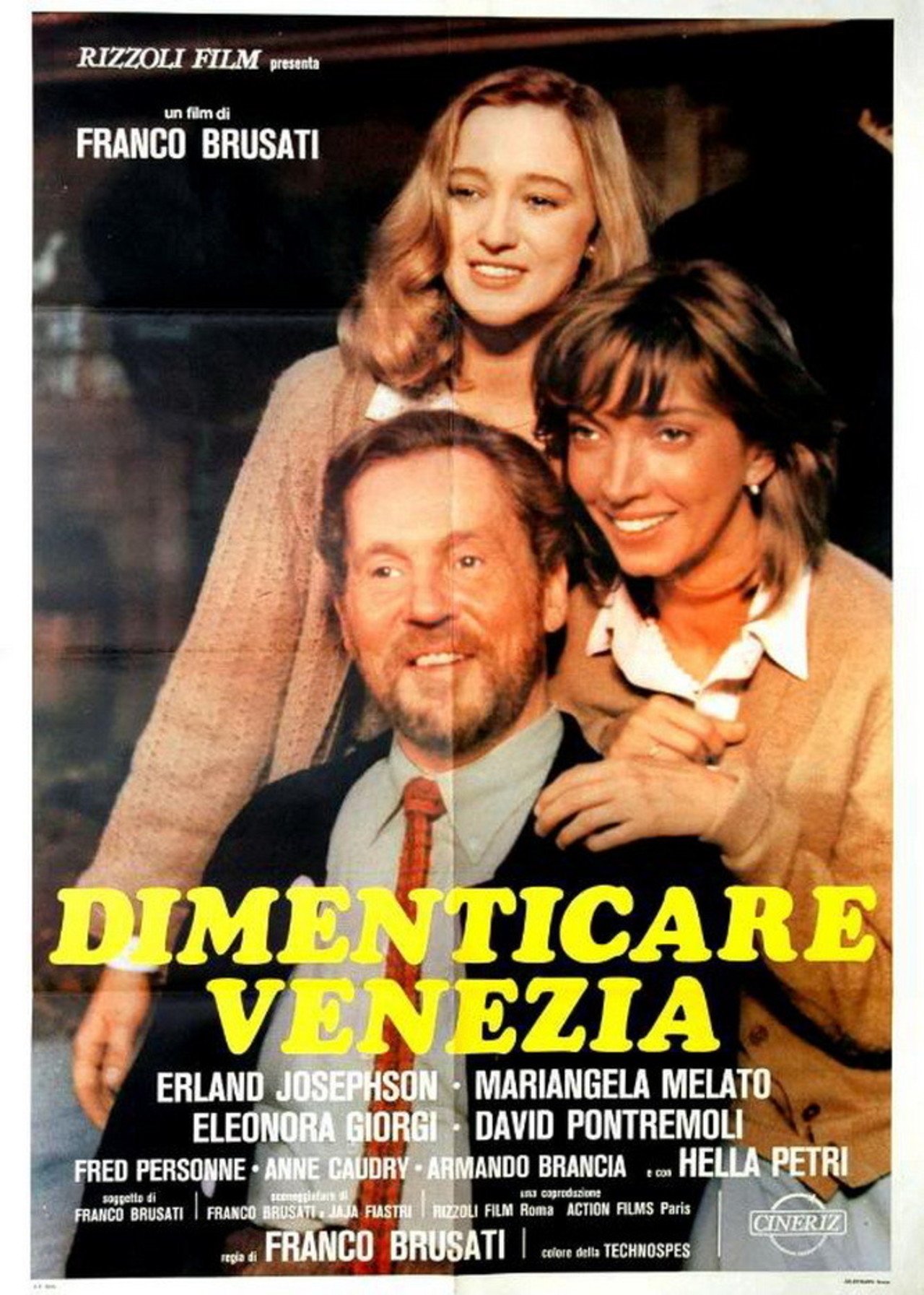 Locandina di Dimenticare Venezia