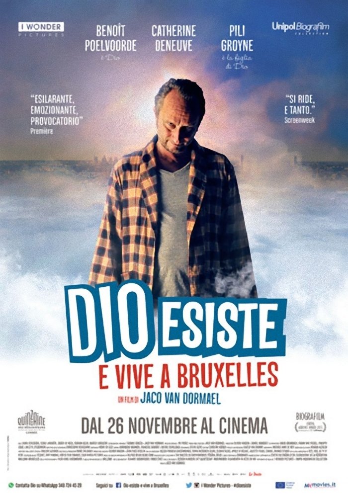 Locandina di Dio esiste e vive a Bruxelles