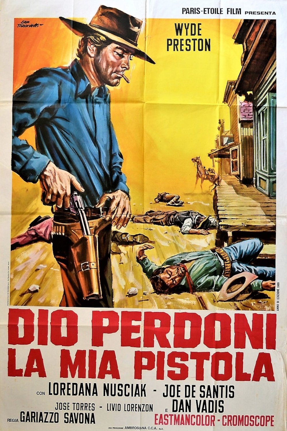 Locandina di Dio perdoni la mia pistola