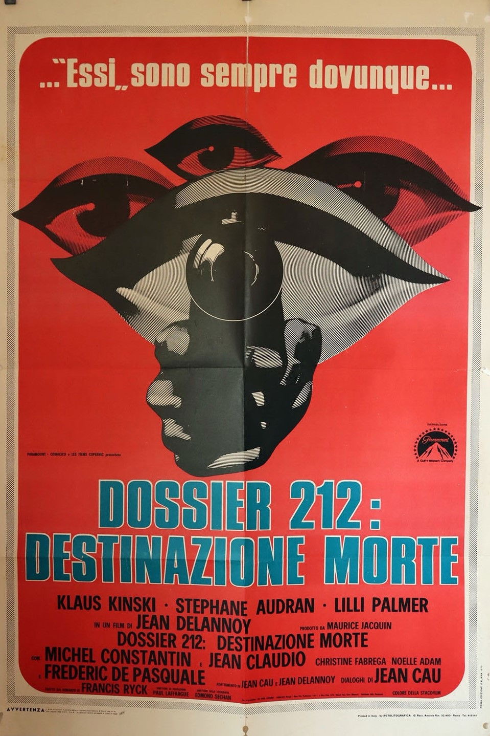 Locandina di Dossier 212: destinazione morte