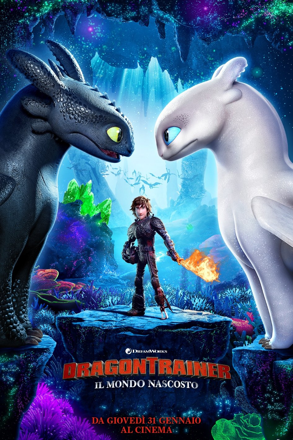 Locandina di Dragon Trainer - Il mondo nascosto