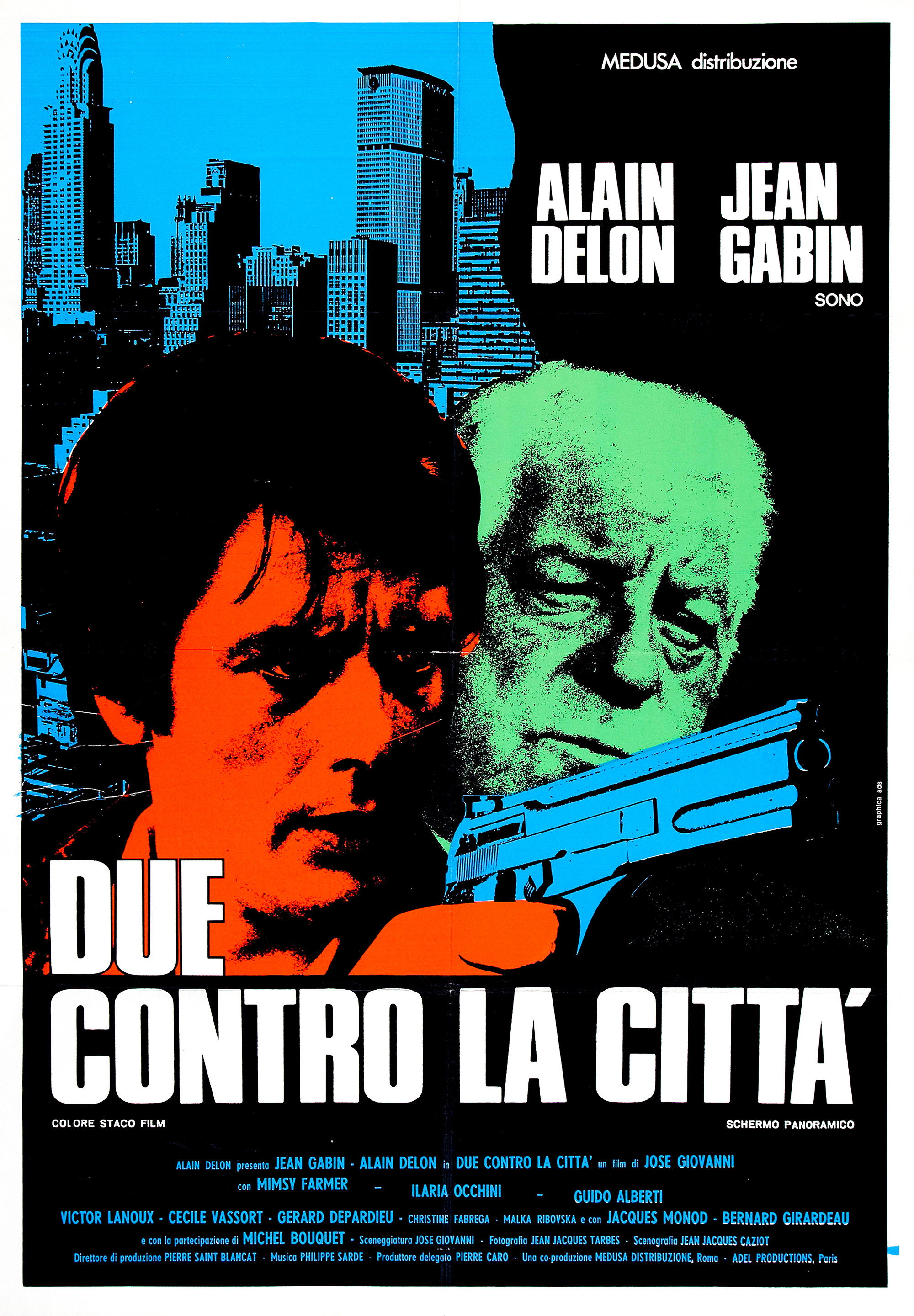 Locandina di Due contro la città