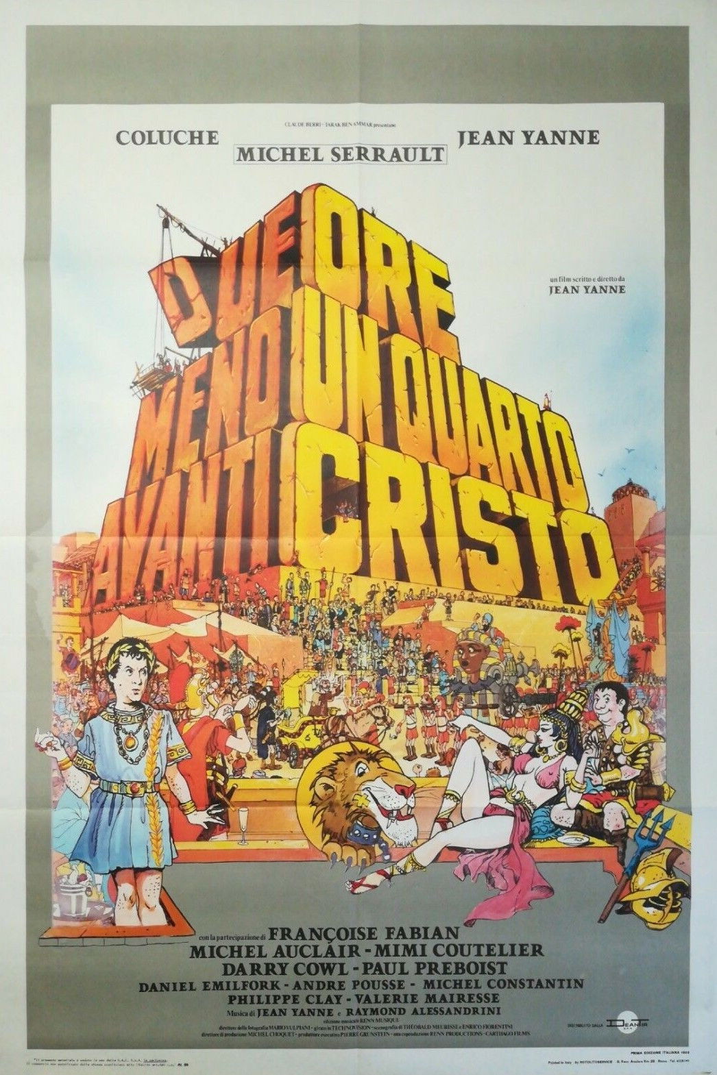 Locandina di Due ore meno un quarto avanti Cristo