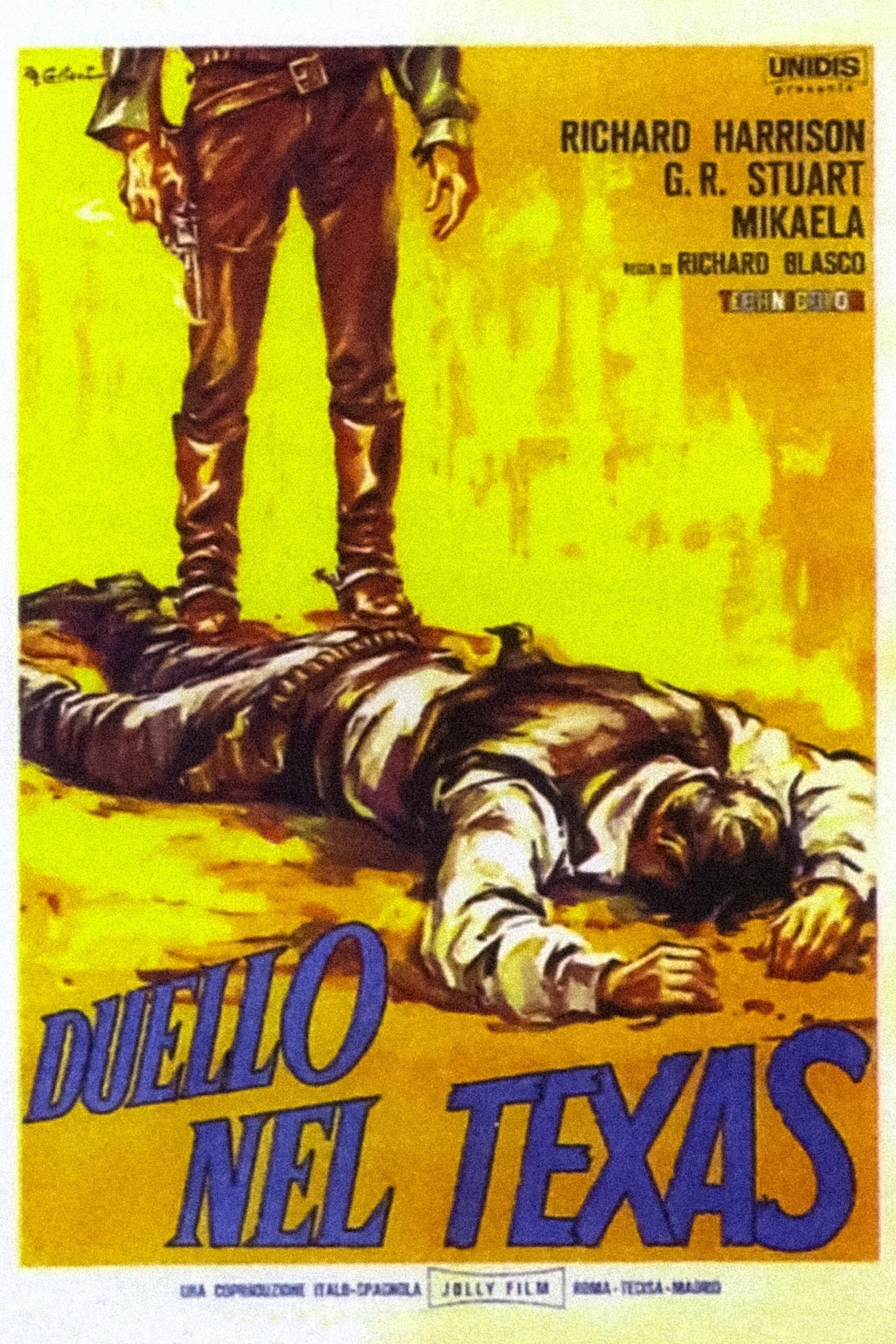 Locandina di Duello nel Texas