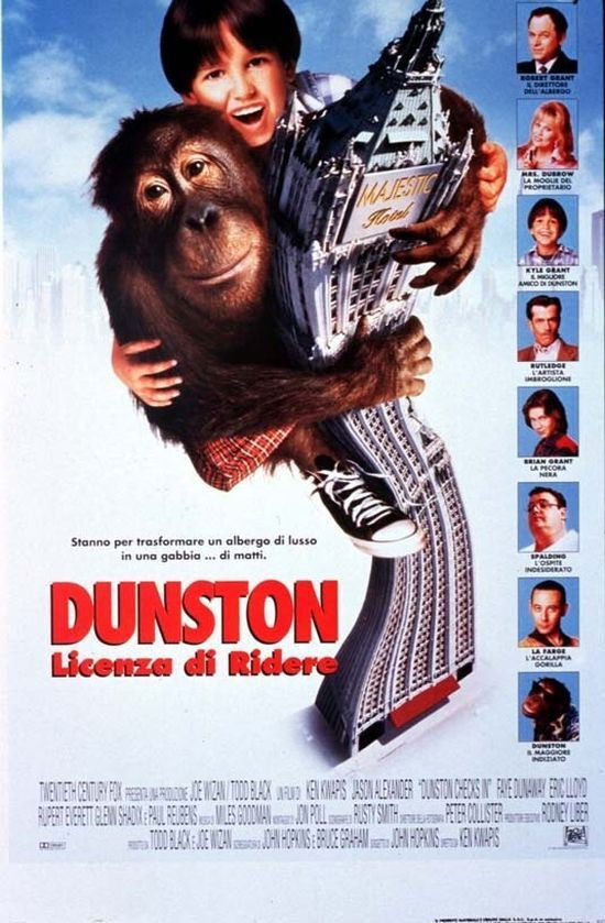 Locandina di Dunston - Licenza di ridere