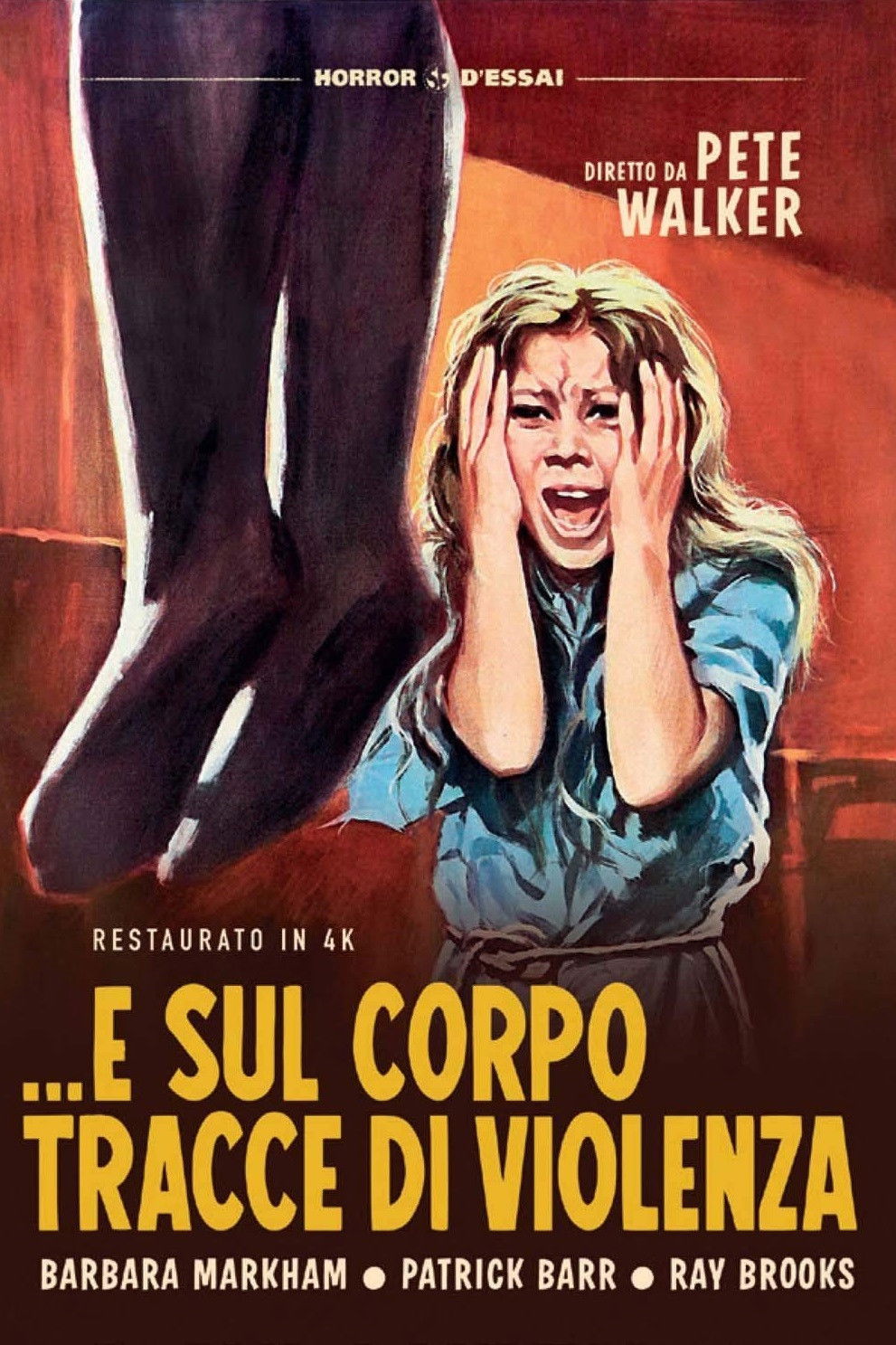 Locandina di ...e sul corpo tracce di violenza