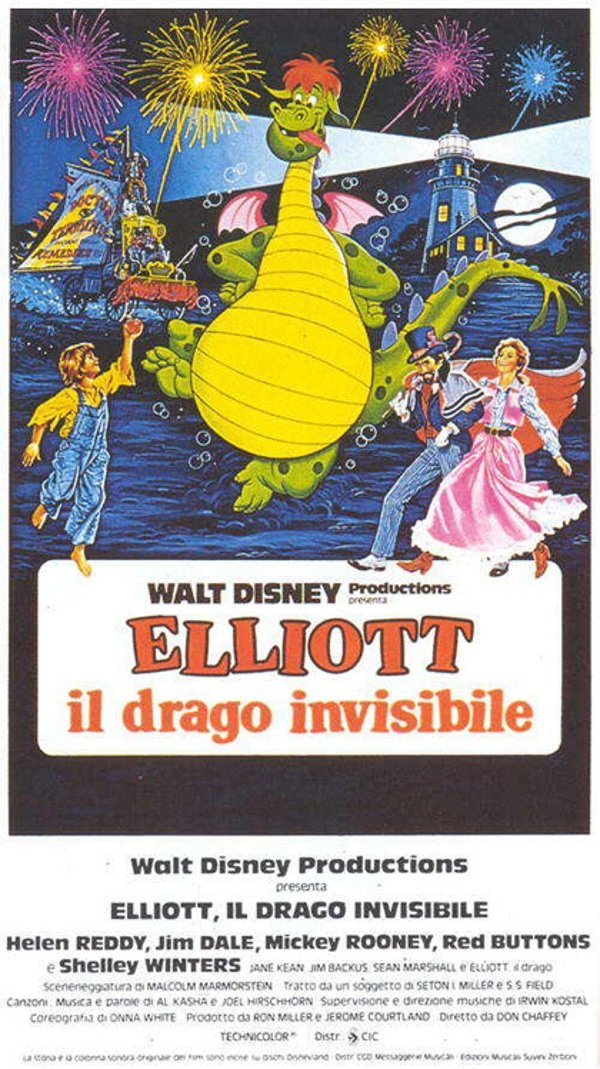 Locandina di Elliott, il drago invisibile