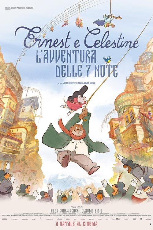 Locandina di Ernest e Celestine - L'avventura delle 7 note